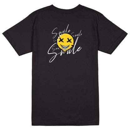 Smile T-Shirt - Jet Blackk