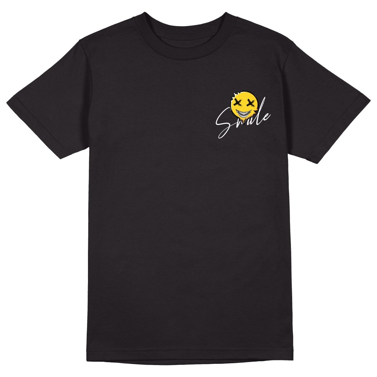 Smile T-Shirt - Jet Blackk