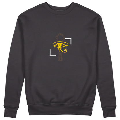 Snap shot Sweatshirt - Jet Blackk