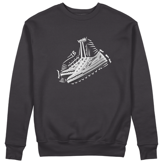 Sneakers Sweatshirt - Jet Blackk