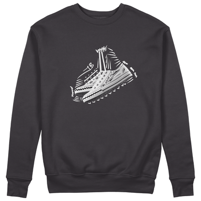 Sneakers Sweatshirt - Jet Blackk
