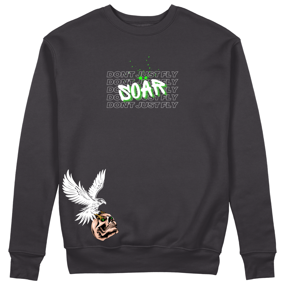 Soar Sweatshirt - Jet Blackk