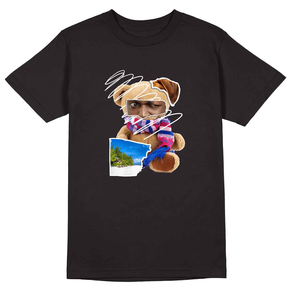 Social Awareness T-Shirt - Jet Blackk
