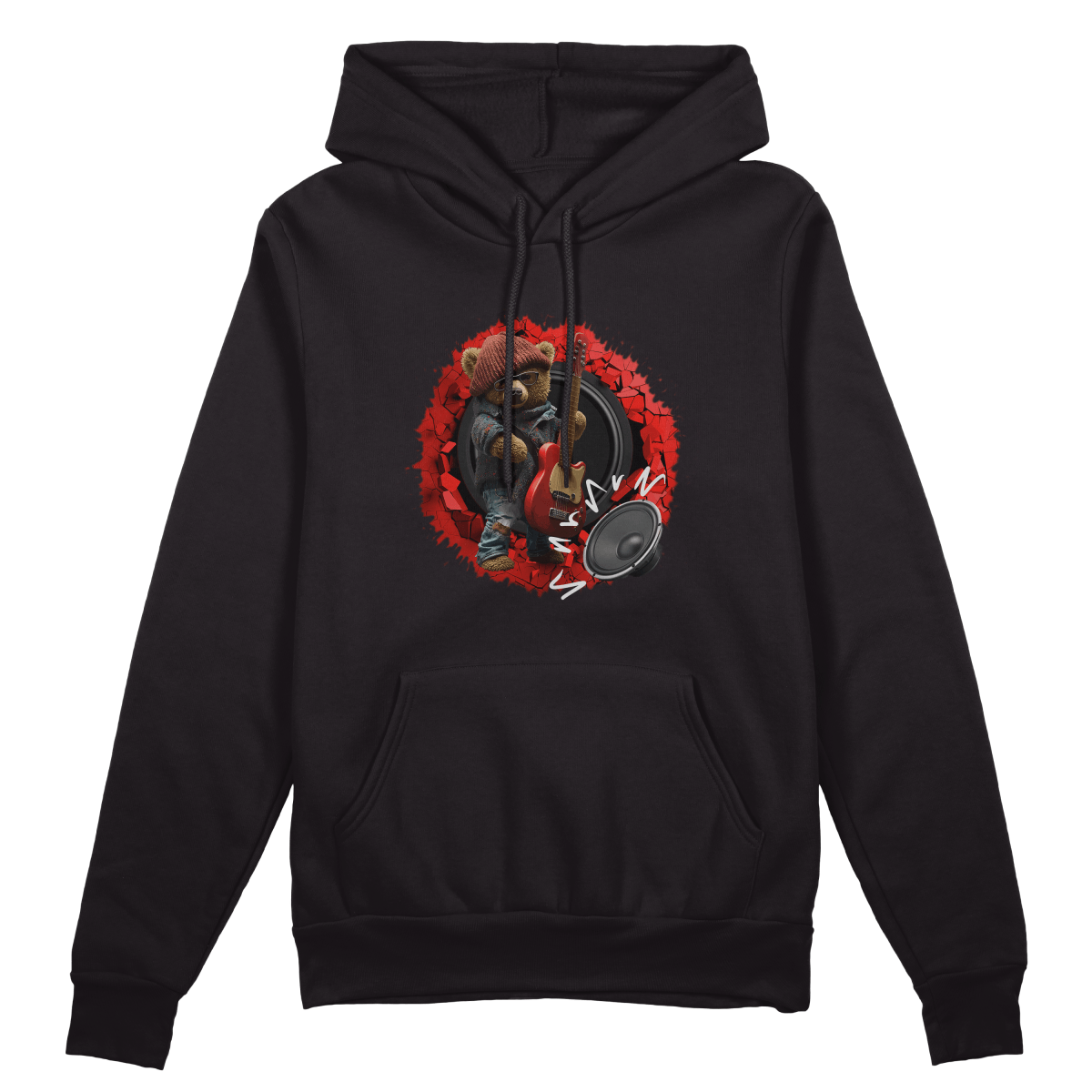 Soundgasm Hoodie - Jet Blackk