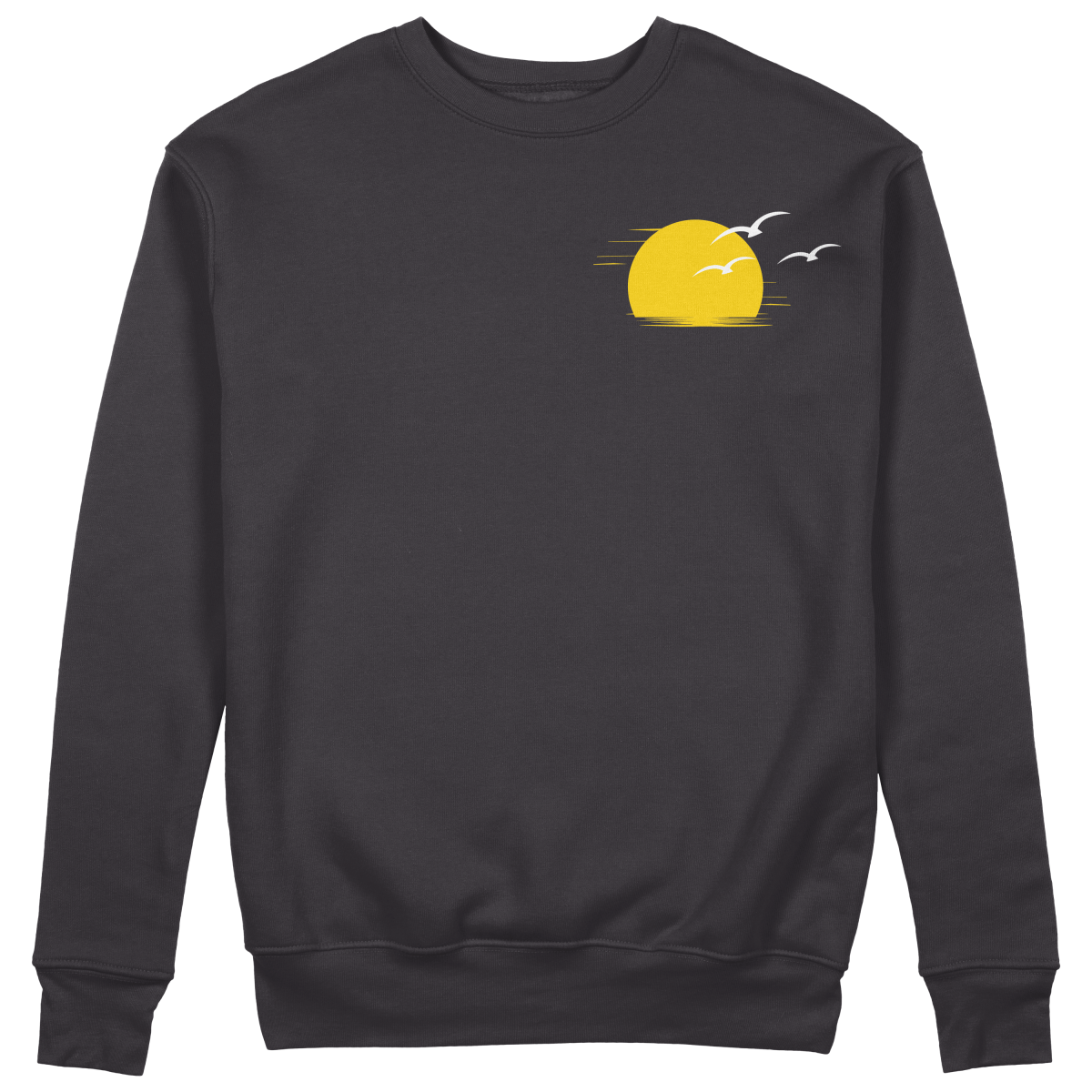 Summer Chills Sweatshirt - Jet Blackk