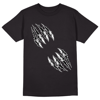Tear Up T-Shirt - Jet Blackk