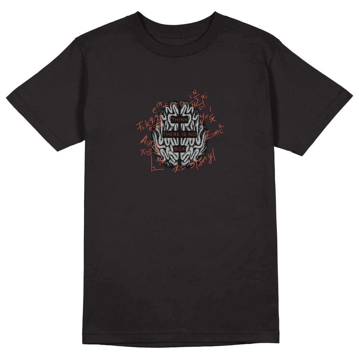 Think T-Shirt - Jet Blackk