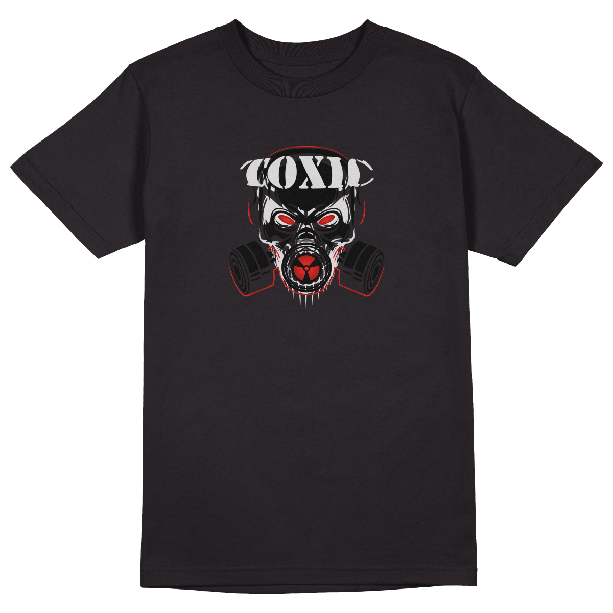 Toxic T-Shirt - Jet Blackk