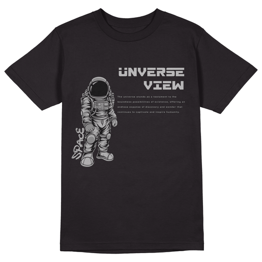 Universe T-Shirt - Jet Blackk