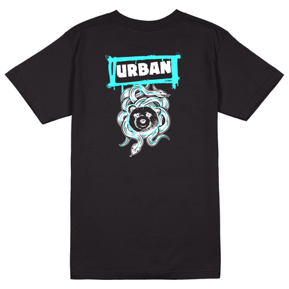 Urban Style T-Shirt - Jet Blackk