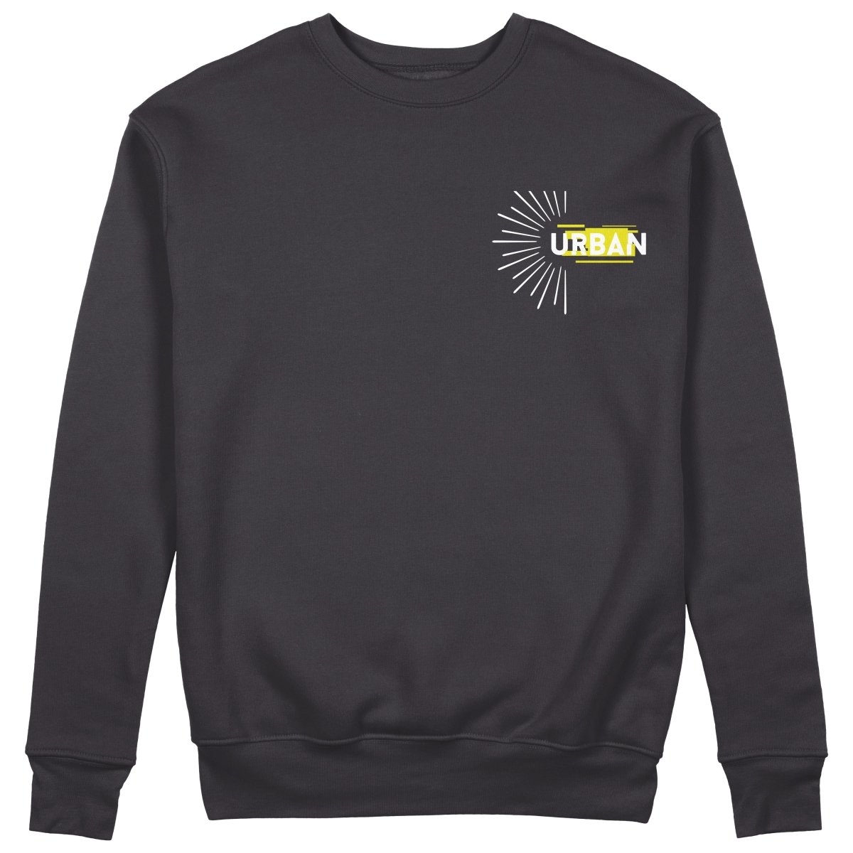 Urban Sweatshirt - Jet Blackk
