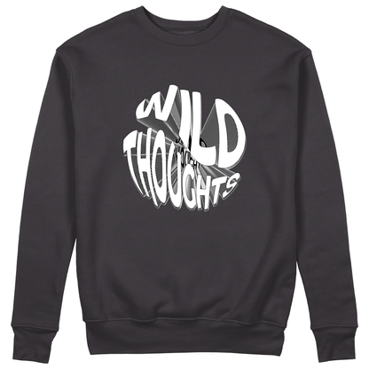 Wild Thoughts Sweatshirt - Jet Blackk