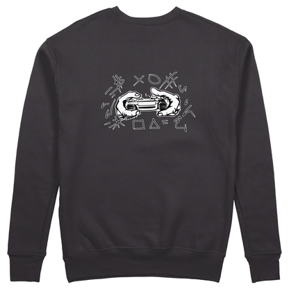 XOXO Sweatshirt - Jet Blackk